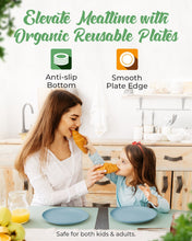 Load image into Gallery viewer, Eco-Friendly Plates Sets
